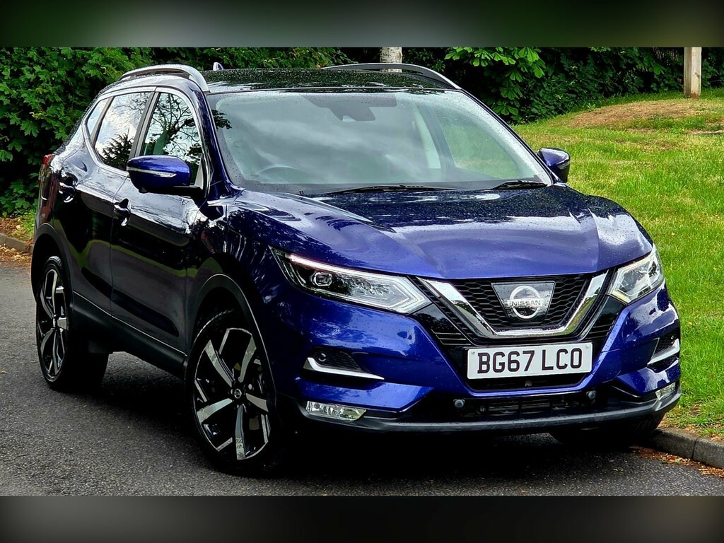 Nissan Qashqai 1.2 Dig-t Tekna Xtron Euro 6 Ss BG67LCO Blue #6