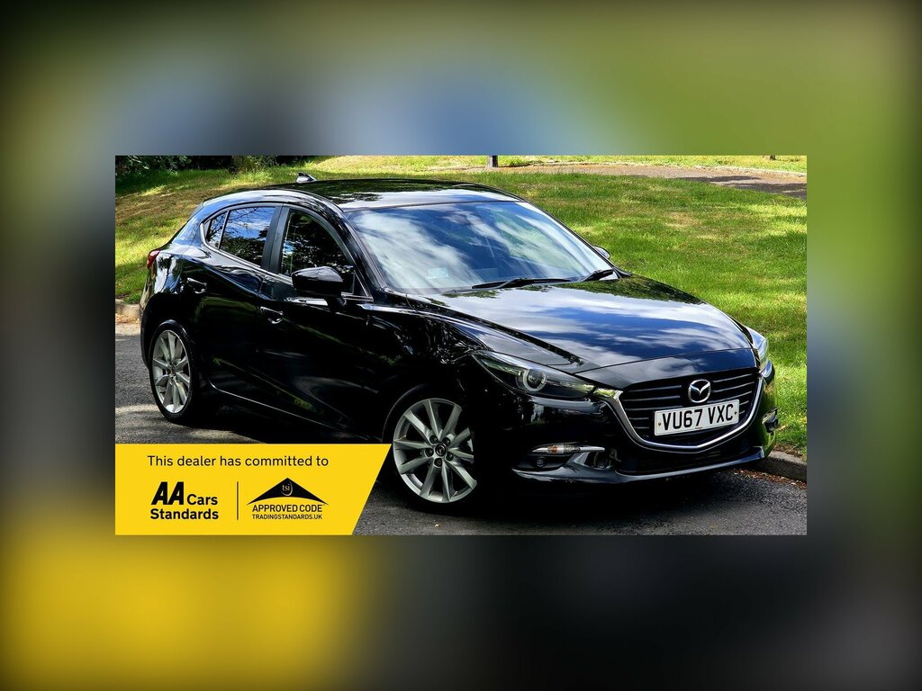 Mazda 3 2.2 Skyactiv-d Sport Nav Euro 6 Ss Black