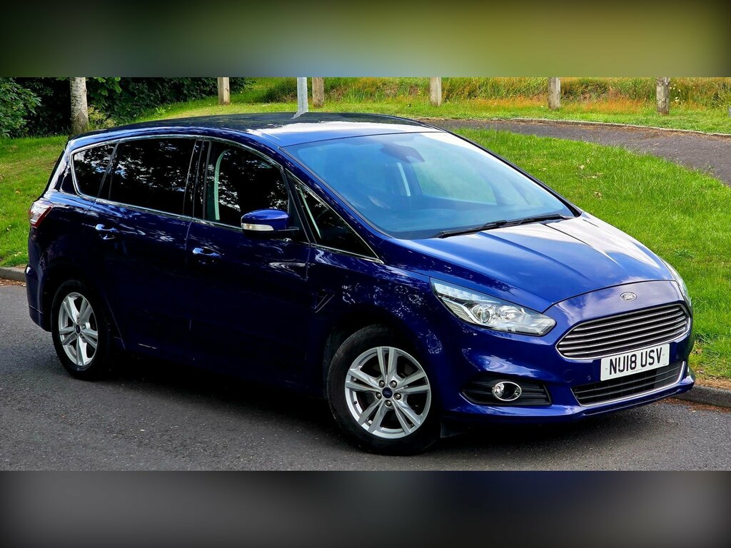 Ford S-Max 2.0 Tdci Titanium Euro 6 Ss Blue #5