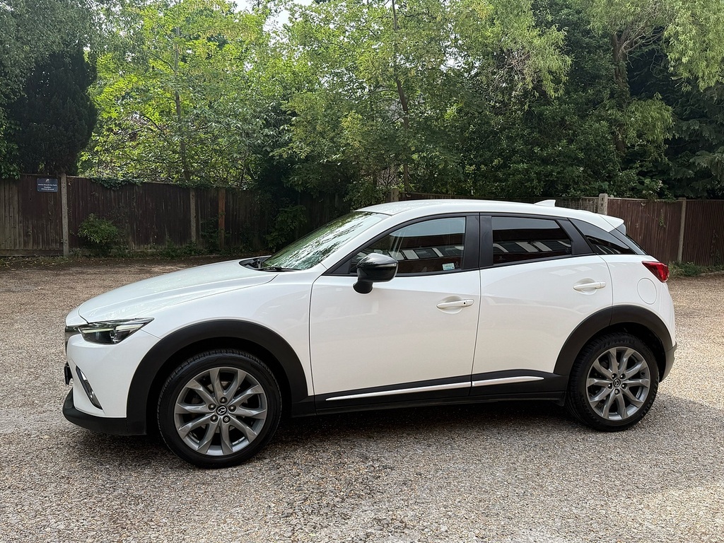 Mazda CX-3 2.0 Skyactiv-g Sport Nav Suv 4Wd EG65BYW White #6