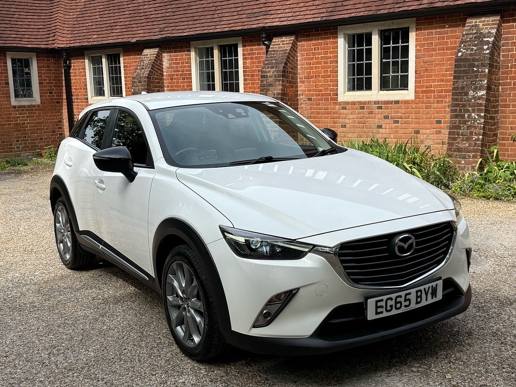 Mazda CX-3 2.0 Skyactiv-g Sport Nav Suv 4Wd EG65BYW White #2