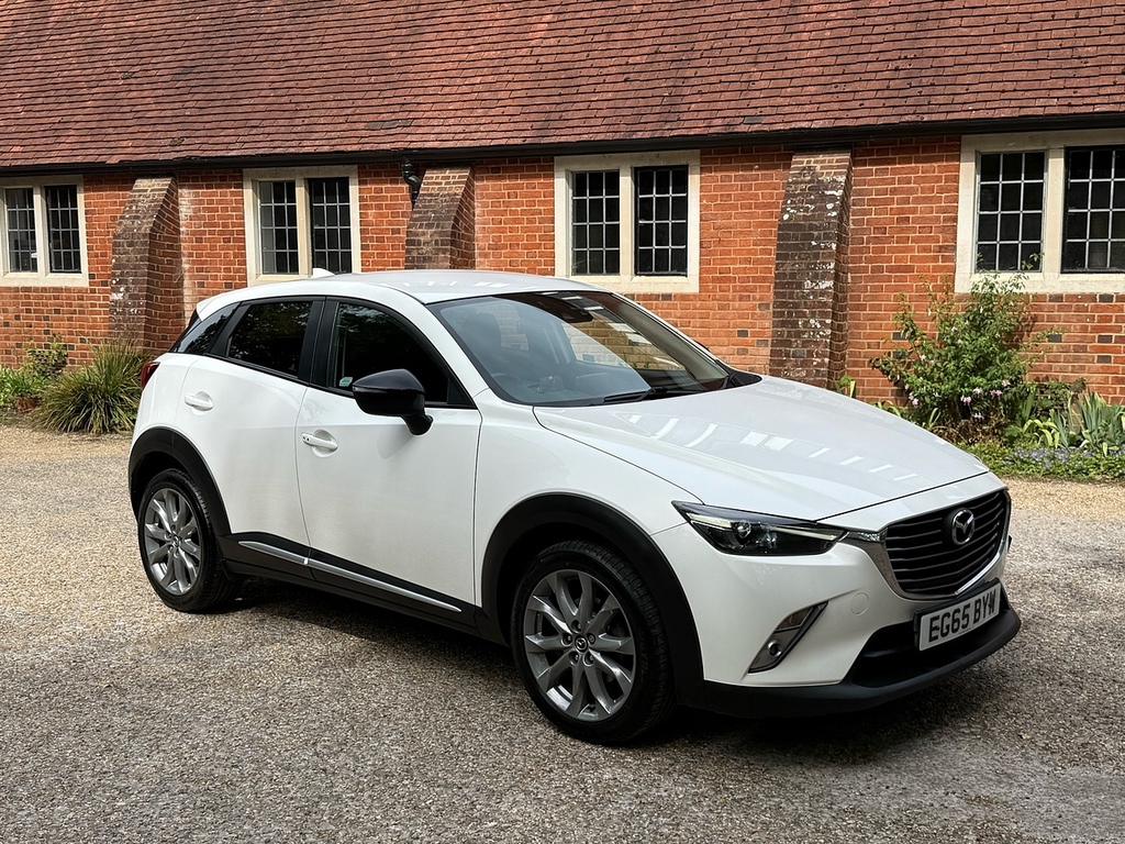 Mazda CX-3 2.0 Skyactiv-g Sport Nav Suv 4Wd EG65BYW White