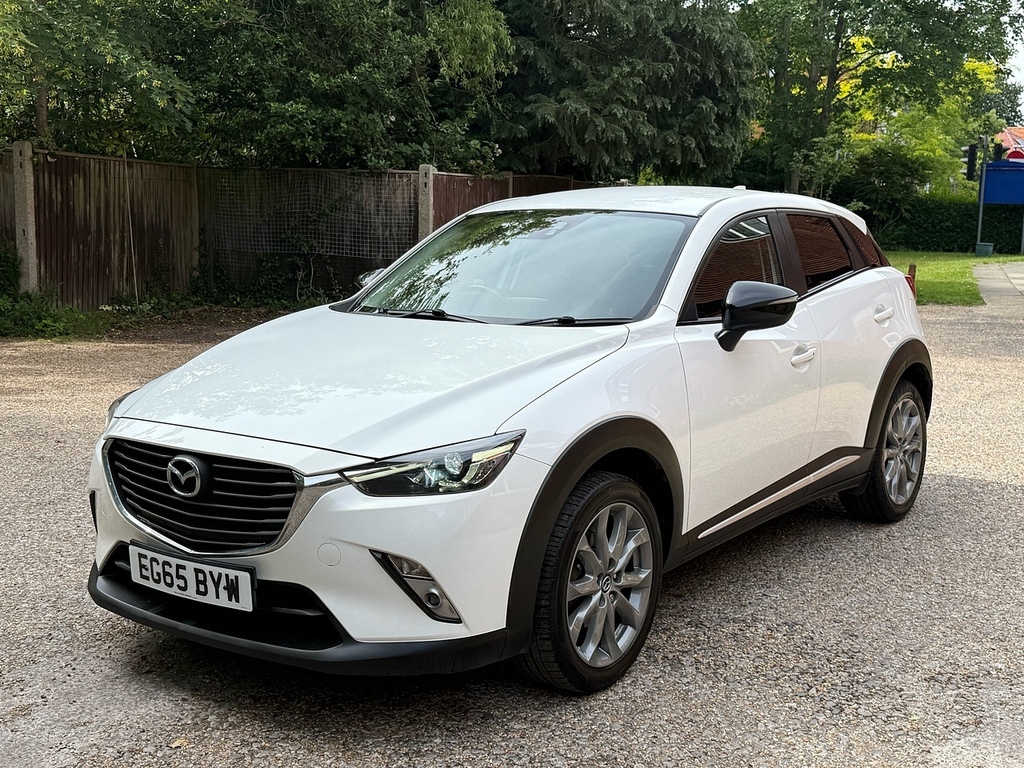 Mazda CX-3 2.0 Skyactiv-g Sport Nav Suv 4Wd EG65BYW White #4
