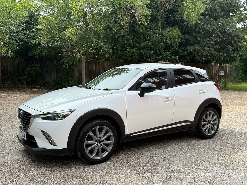 Mazda CX-3 2.0 Skyactiv-g Sport Nav Suv 4Wd EG65BYW White #5