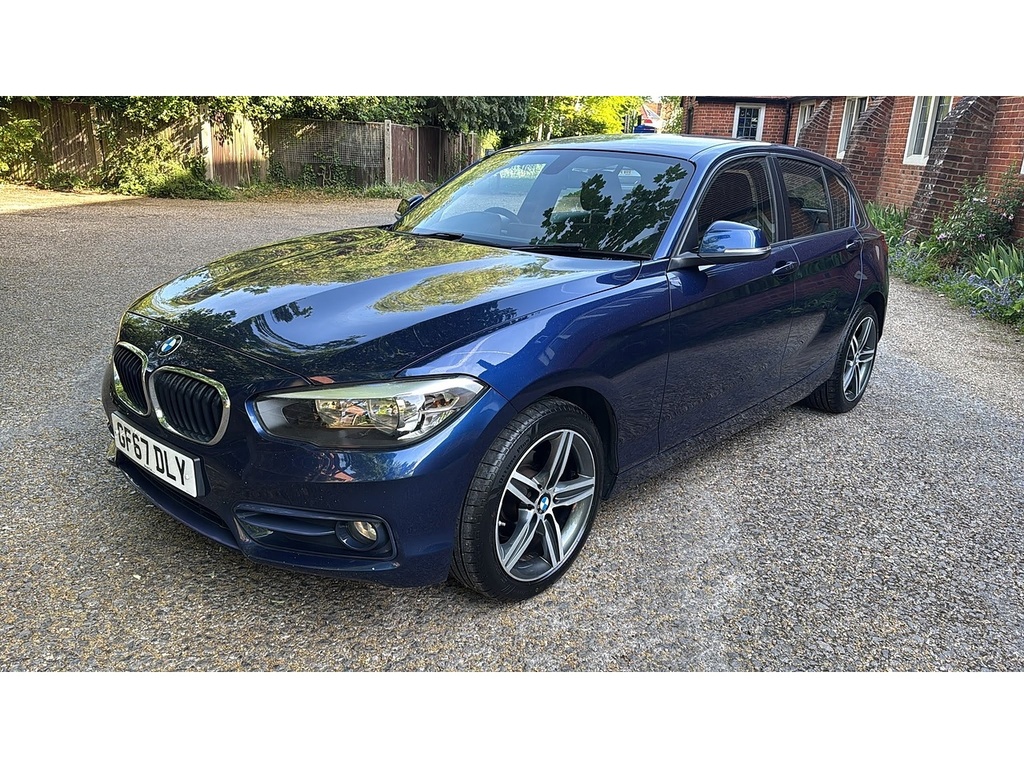 BMW 1 Series 1.5 116D Sport Hatchback Euro 6 GF67DLY Blue #5