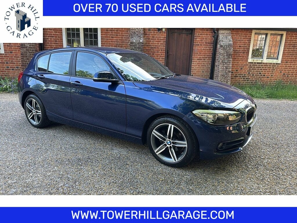 BMW 1 Series 1.5 116D Sport Hatchback Euro 6 Blue
