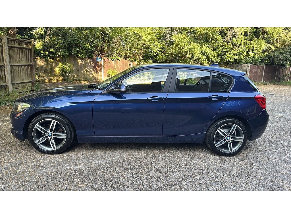BMW 1 Series 1.5 116D Sport Hatchback Euro 6 GF67DLY Blue #3