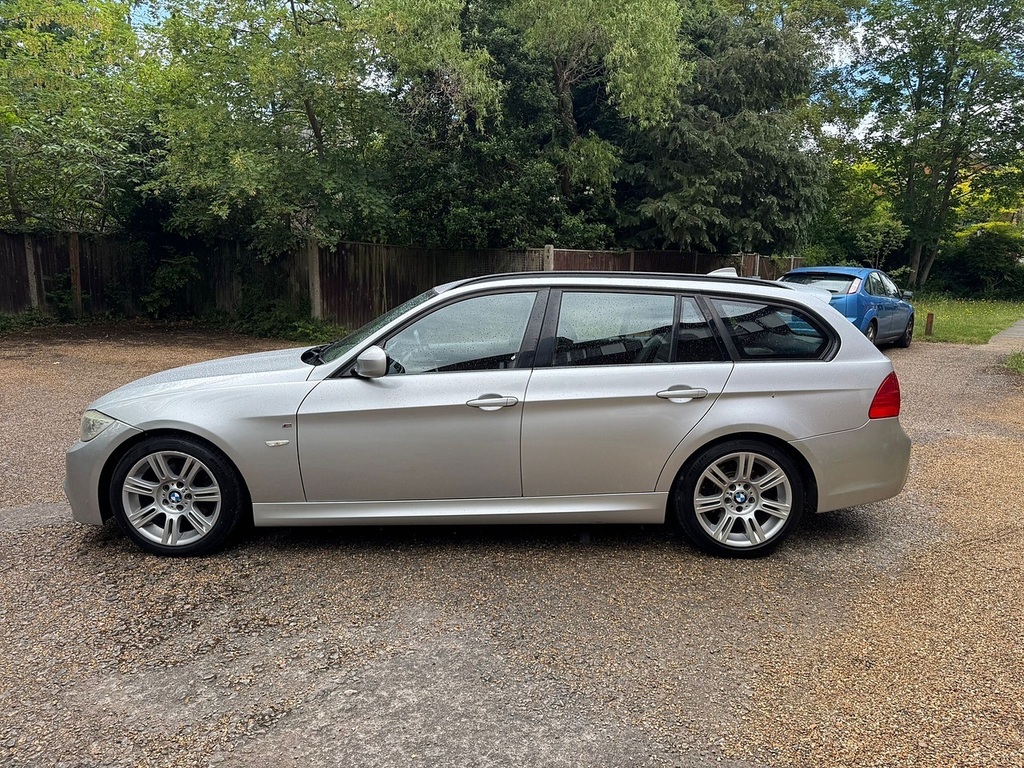BMW 3 Series 2.0 320D M Sport Touring Euro 5 YF10NWA Silver #3