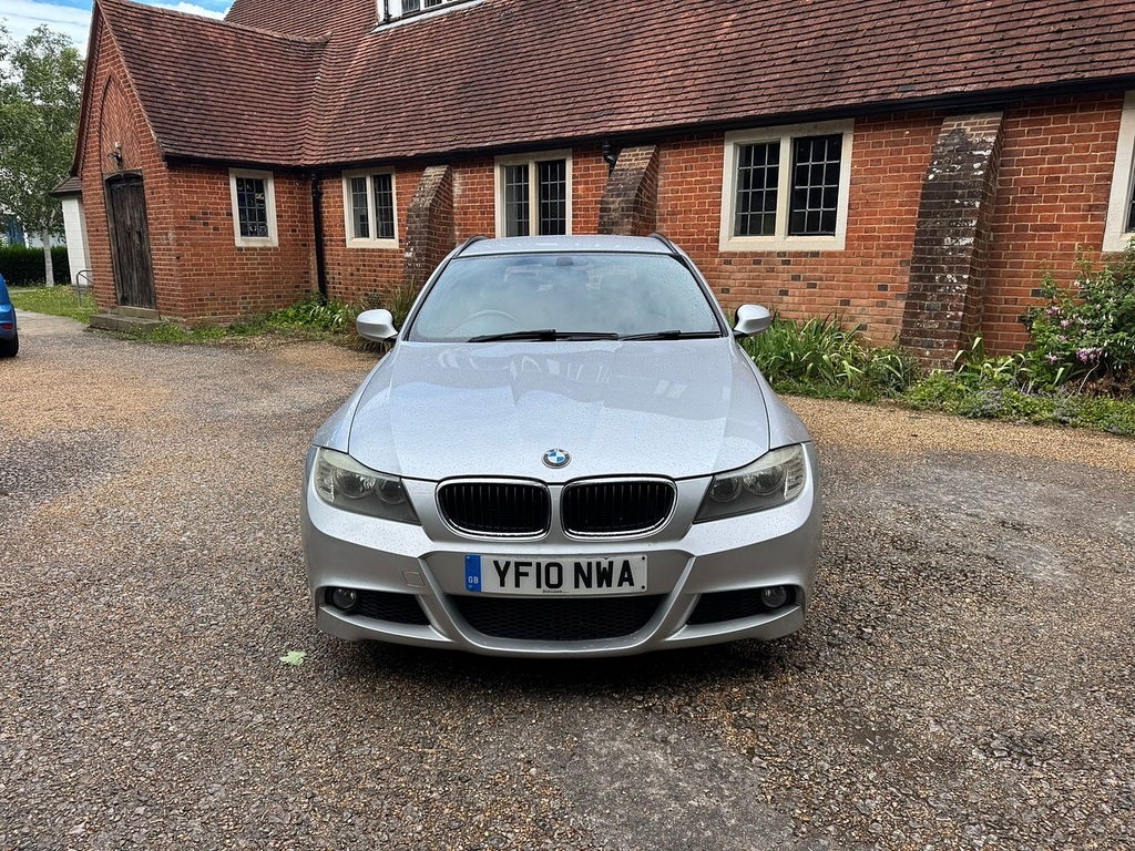 BMW 3 Series 2.0 320D M Sport Touring Euro 5 YF10NWA Silver