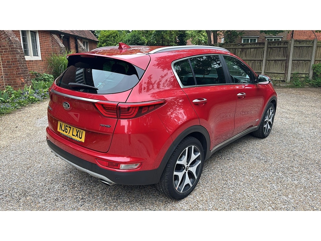 Kia Sportage 1.6 T-gdi Gt-line Suv Awd Euro 6 NJ67LXU Red #3