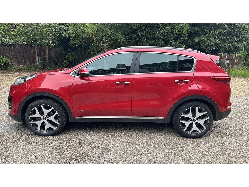 Kia Sportage 1.6 T-gdi Gt-line Suv Awd Euro 6 NJ67LXU Red #5