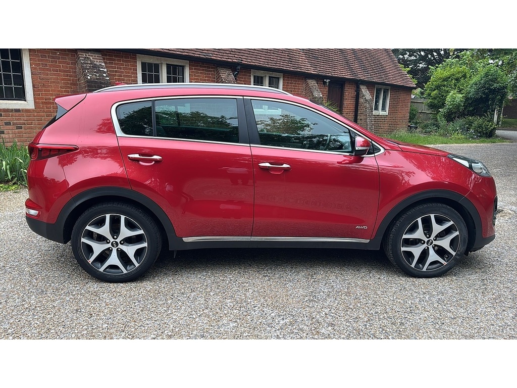 Kia Sportage 1.6 T-gdi Gt-line Suv Awd Euro 6 NJ67LXU Red #6