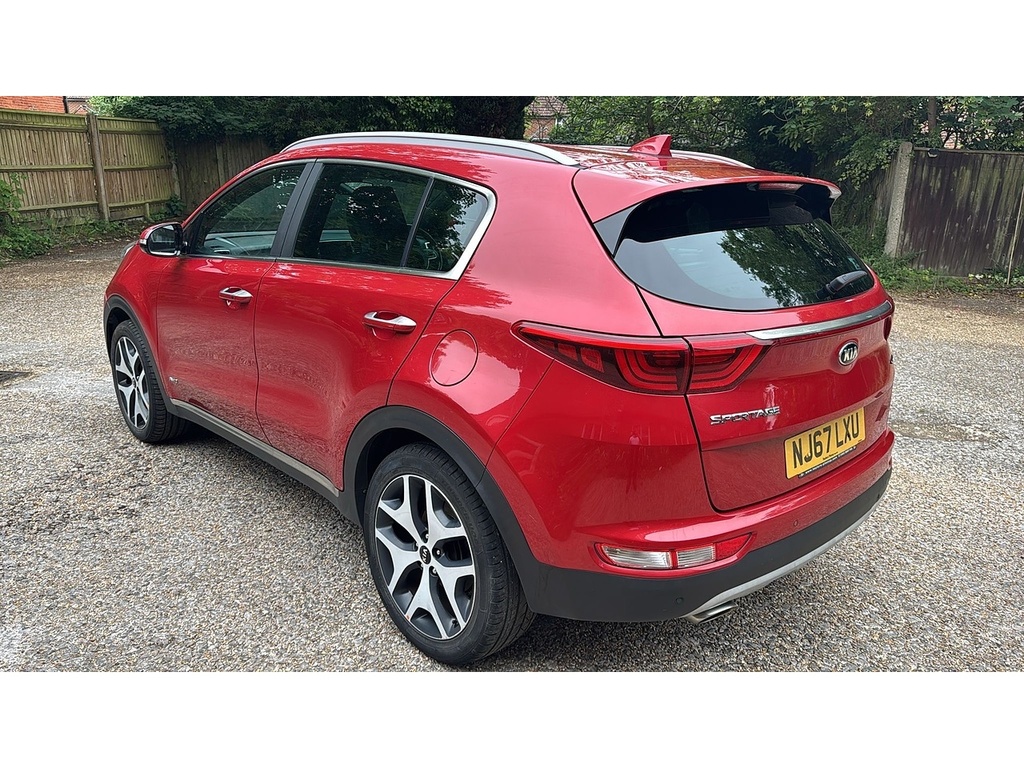 Kia Sportage 1.6 T-gdi Gt-line Suv Awd Euro 6 NJ67LXU Red #2