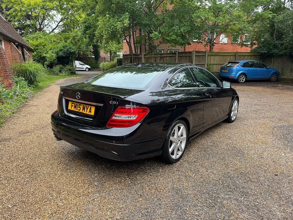 Mercedes-Benz C Class 2.1 C250 Cdi Amg Sport Edition Coupe G- Black #5