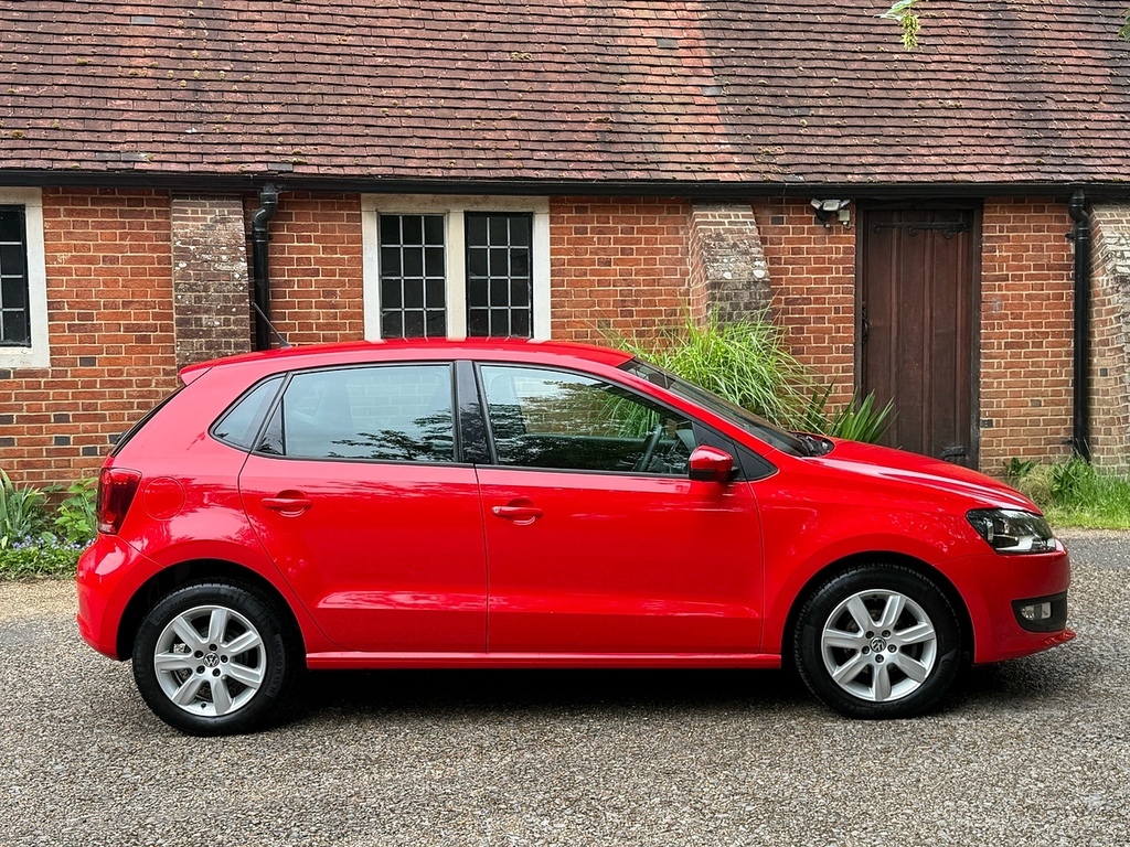 Volkswagen Polo 1.2 Match Hatchback Euro 5 60 P Red #4