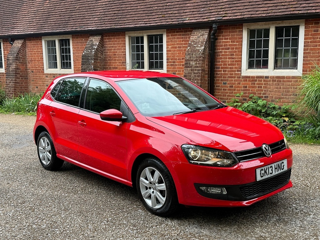 Volkswagen Polo 1.2 Match Hatchback Euro 5 60 P Red