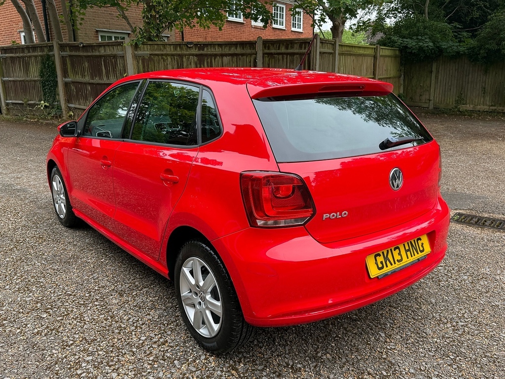 Volkswagen Polo 1.2 Match Hatchback Euro 5 60 P Red #5