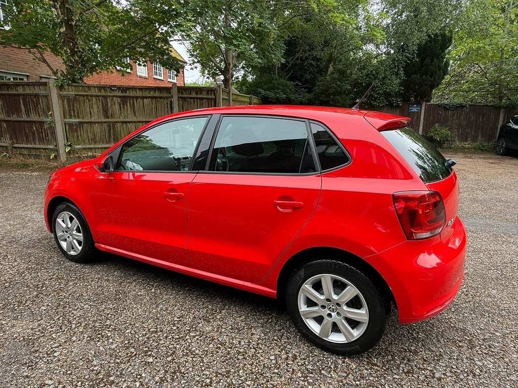 Volkswagen Polo 1.2 Match Hatchback Euro 5 60 P Red #6
