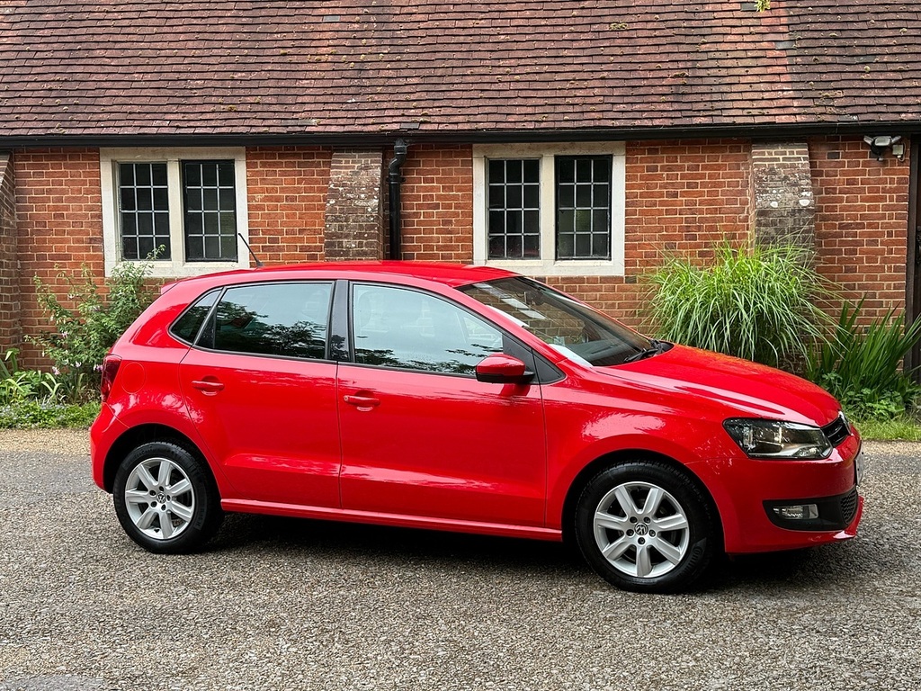 Volkswagen Polo 1.2 Match Hatchback Euro 5 60 P Red #3