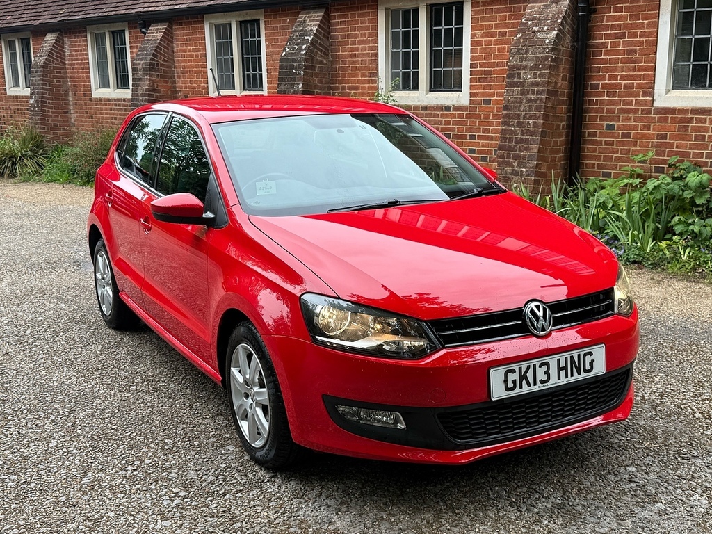 Volkswagen Polo 1.2 Match Hatchback Euro 5 60 P Red #2