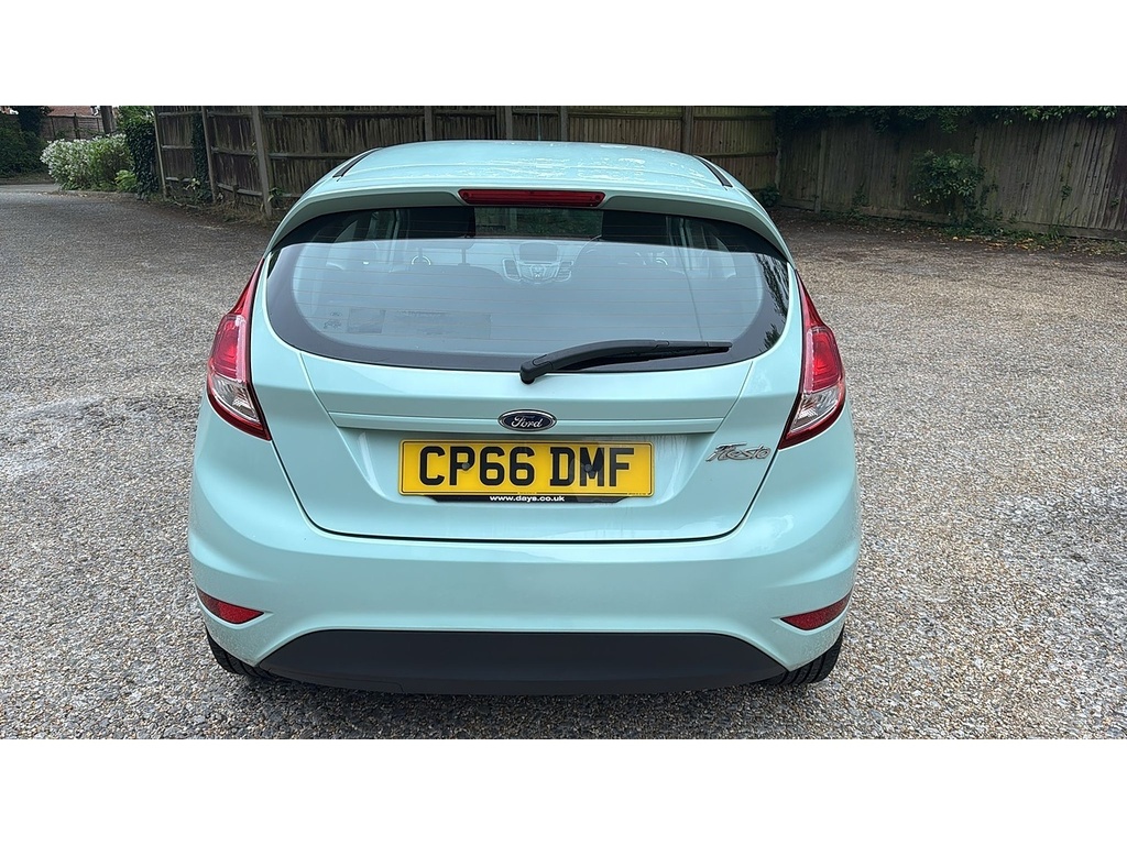 Ford Fiesta 1.25 Zetec Hatchback Euro 6 82 CP66DMF Green #6