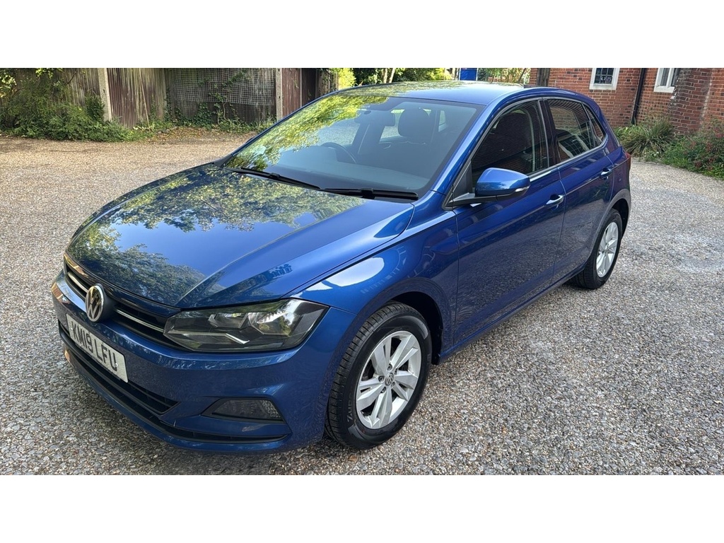 Volkswagen Polo 1.0 Tsi Gpf Se Hatchback Euro 6 KM19LFU Blue #6