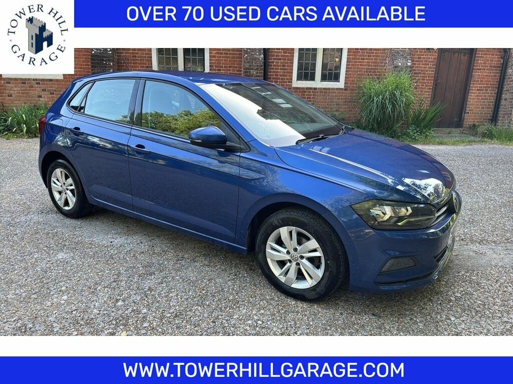 Volkswagen Polo 1.0 Tsi Gpf Se Hatchback Euro 6 Blue