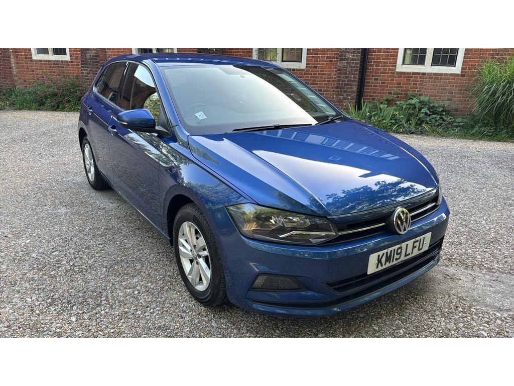 Volkswagen Polo 1.0 Tsi Gpf Se Hatchback Euro 6 KM19LFU Blue #4