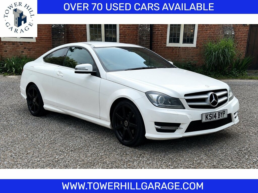 Mercedes-Benz C Class 2.1 C220 Cdi Amg Sport Edition Coupe G- White