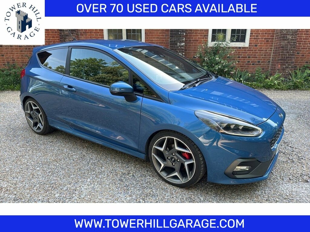 Ford Fiesta 1.5T Ecoboost St-3 Hatchback Eur Blue