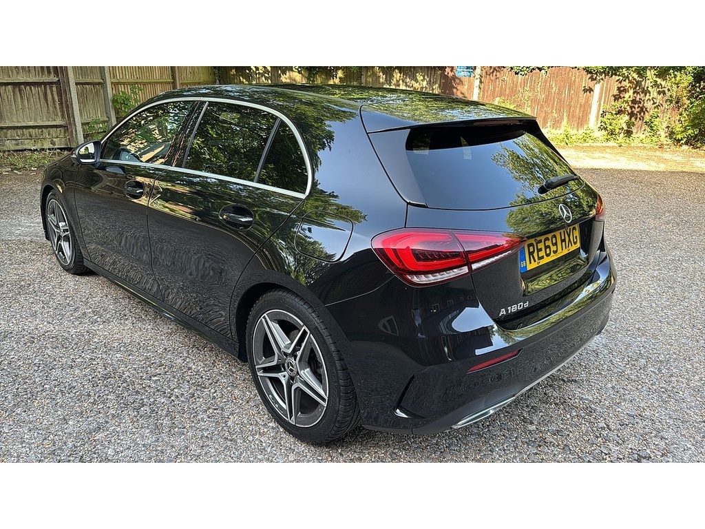 Mercedes-Benz A Class 1.5 A180d Amg Line 7G-dct Euro 6 Ss RE69HXG Black #6