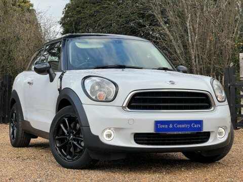 Mini Paceman Cooper White