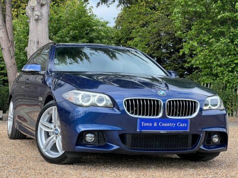 BMW 5 Series 520D M Sport Blue