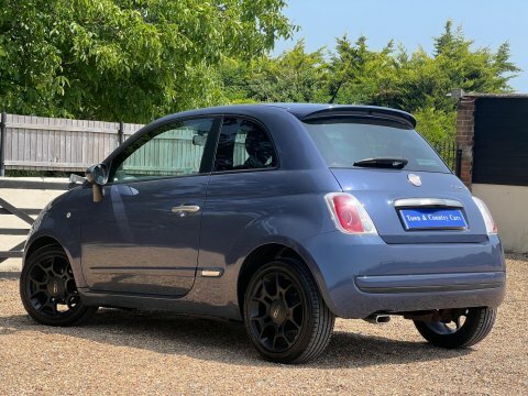 Fiat 500 0.9 Twinair Plus YE61YKG Blue #4
