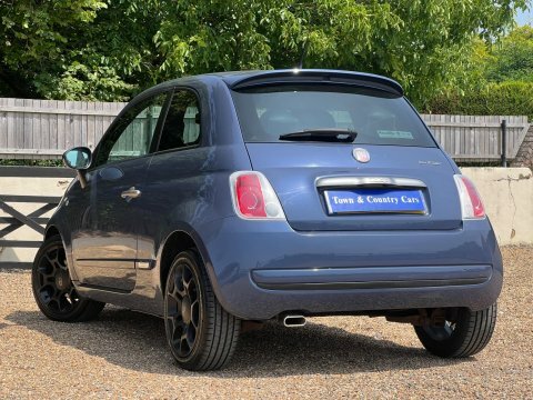 Fiat 500 0.9 Twinair Plus YE61YKG Blue #5