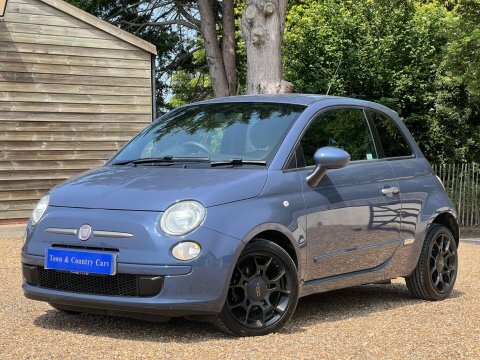 Fiat 500 0.9 Twinair Plus YE61YKG Blue #2