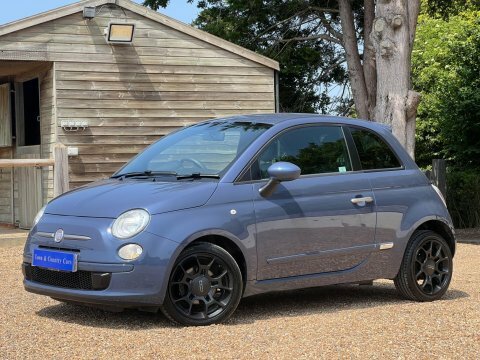 Fiat 500 0.9 Twinair Plus YE61YKG Blue #3