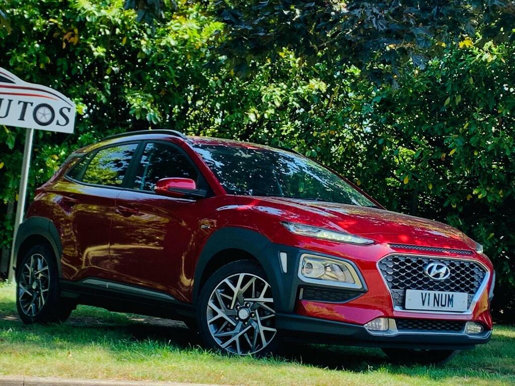 Hyundai Kona 1.6 H-gdi Premium Dct Euro 6 Ss Red