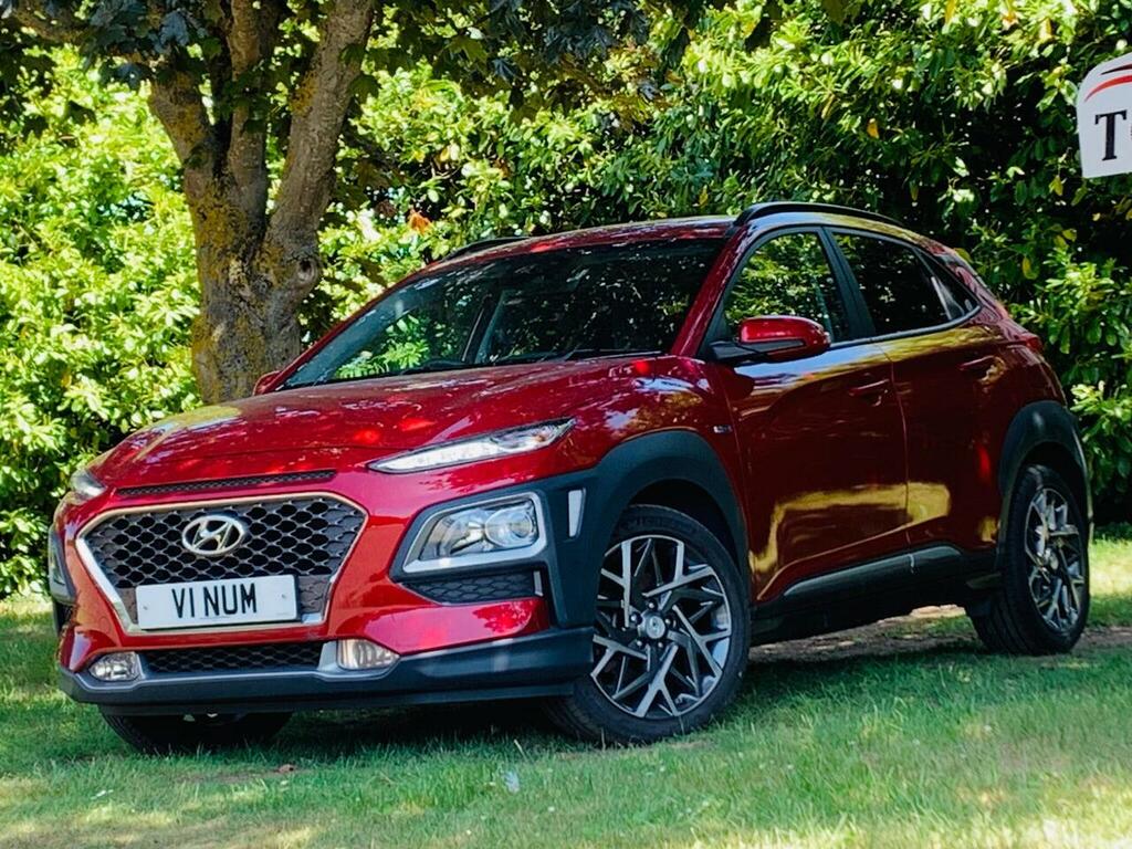 Hyundai Kona 1.6 H-gdi Premium Dct Euro 6 Ss Red #3
