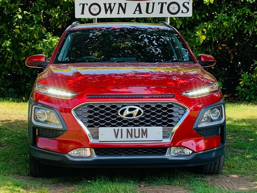 Hyundai Kona 1.6 H-gdi Premium Dct Euro 6 Ss Red #2