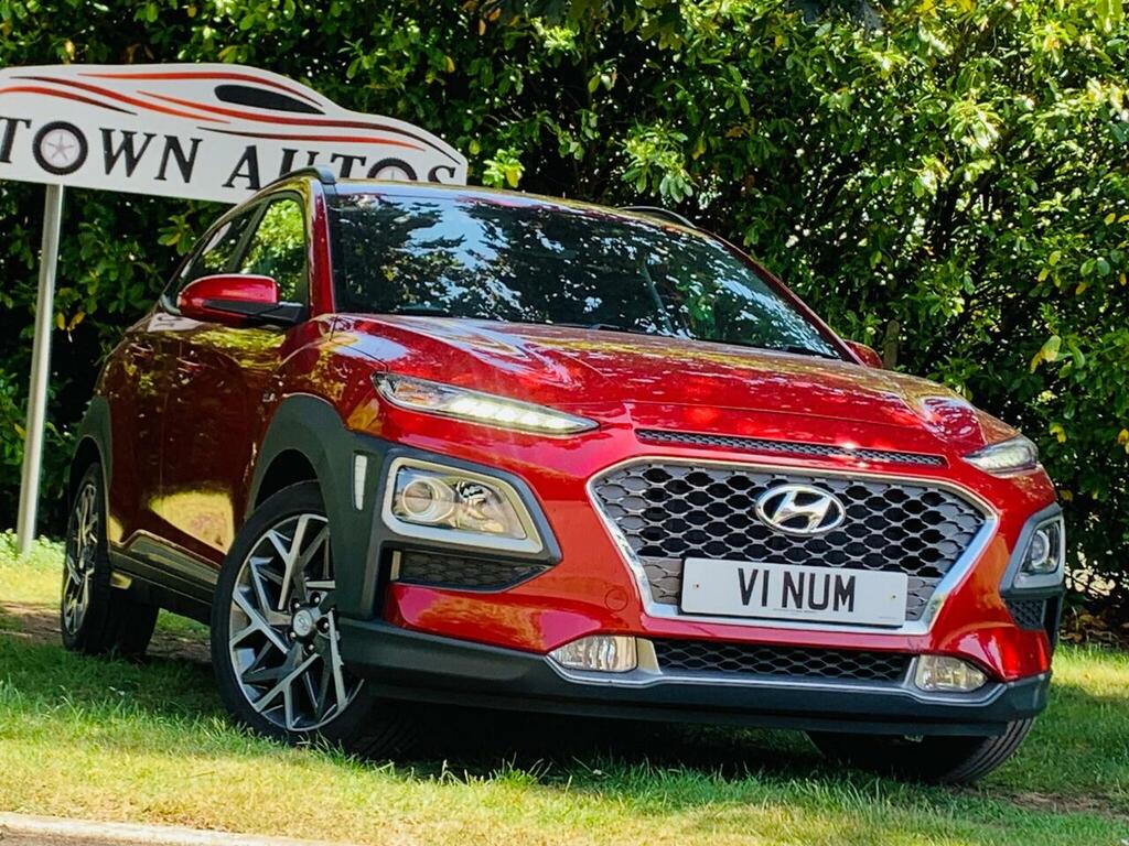 Hyundai Kona 1.6 H-gdi Premium Dct Euro 6 Ss Red #5