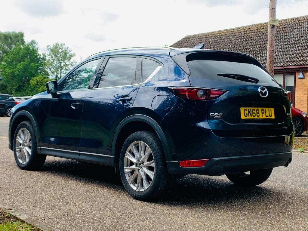 Mazda CX-5 2.2 Skyactiv-d Sport Nav 4Wd Euro 6 Ss GN68PLU Blue #4