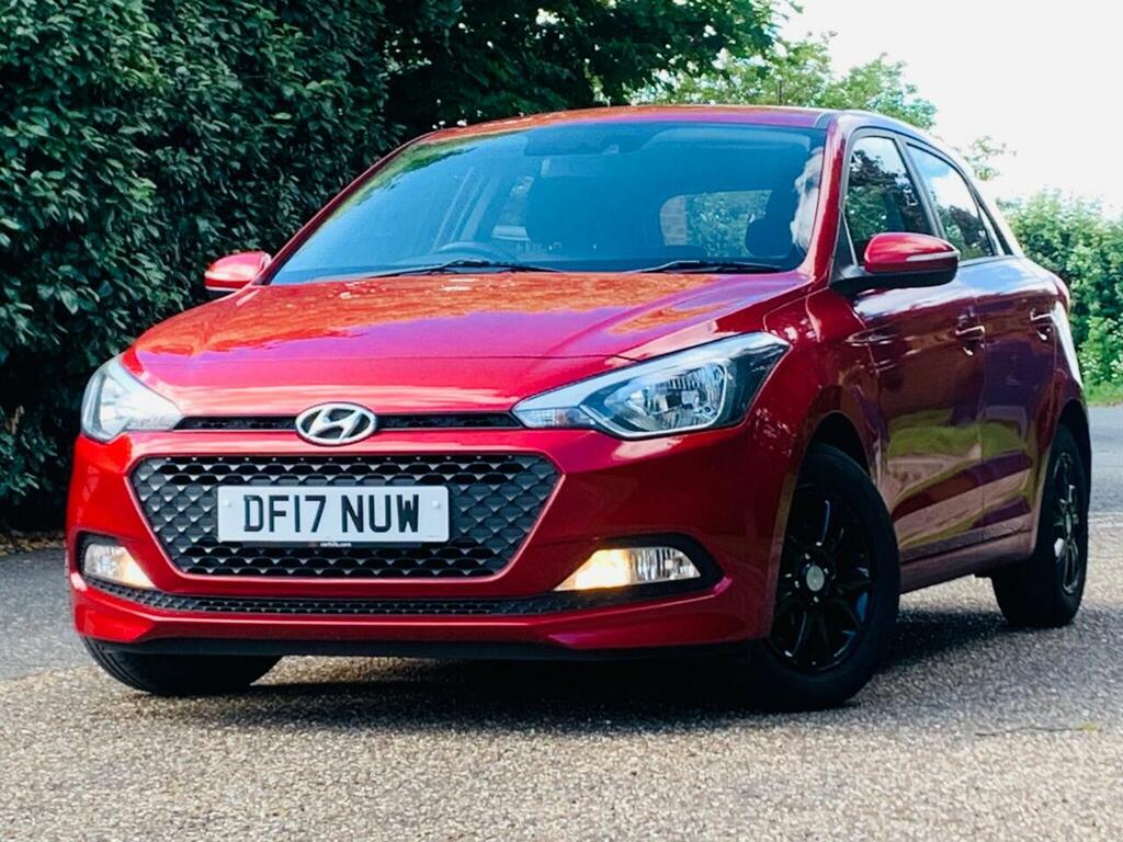 Hyundai I20 1.2 Se Euro 6 DF17NUW Red #4
