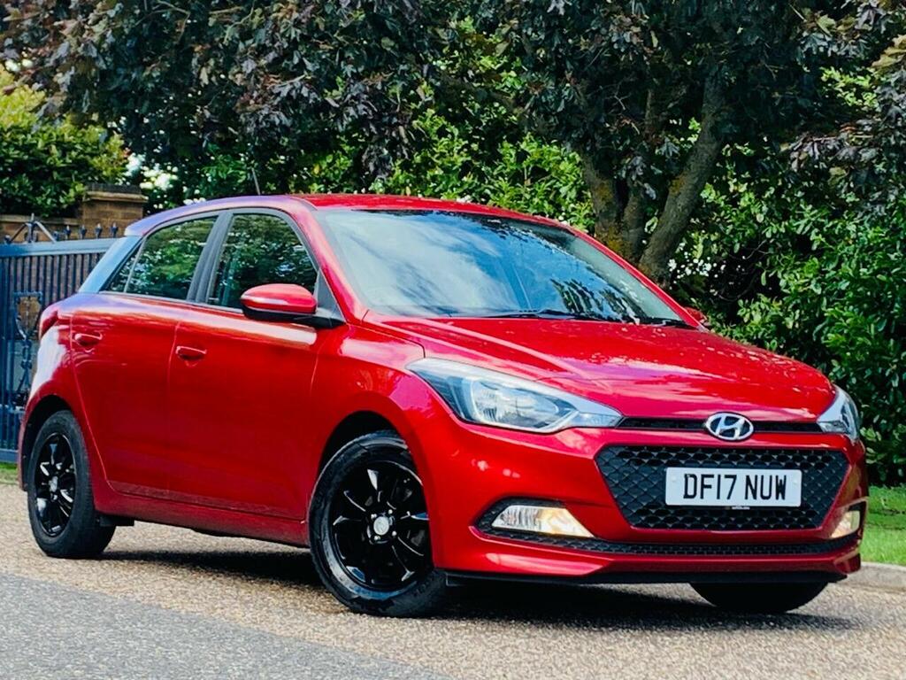 Hyundai I20 1.2 Se Euro 6 DF17NUW Red