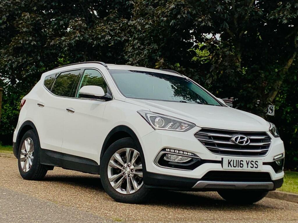 Hyundai Santa Fe 2.2 Crdi Blue Drive Premium 4Wd Euro 6 Ss White