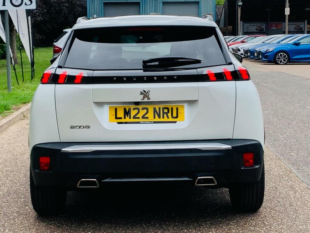 Peugeot 2008 1.2 Puretech Allure Premium Eat Euro 6 Ss LM22NRU White #6