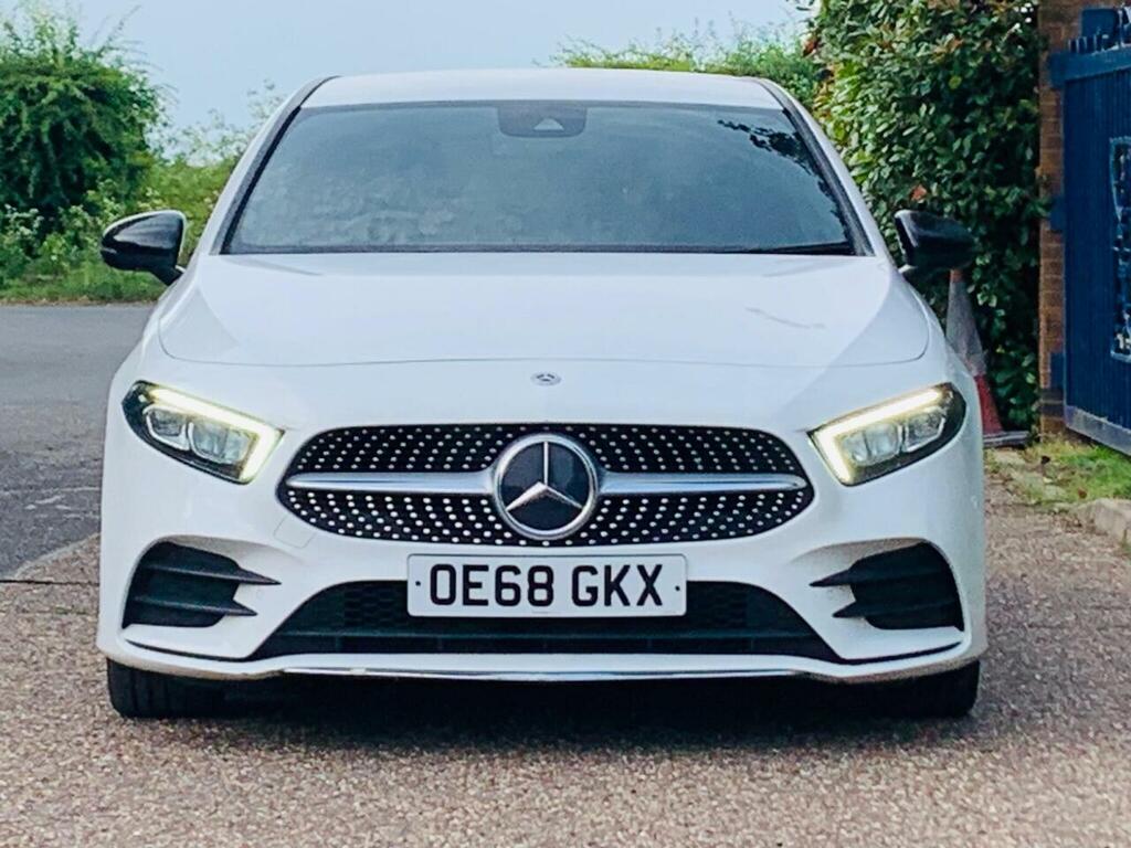 Mercedes-Benz A Class 1.5 A180d Amg Line Premium 7G-dct Euro 6 Ss 5 OE68GKX White #5