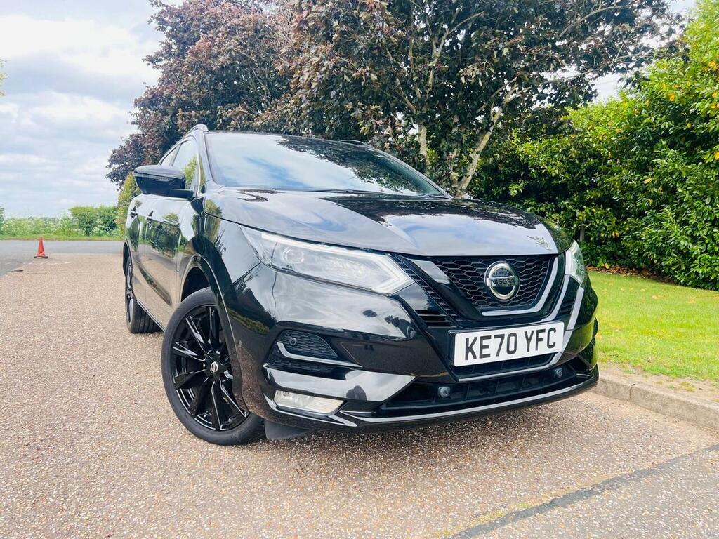 Nissan Qashqai 1.3 Dig-t N-tec Dct Euro 6 Ss Black
