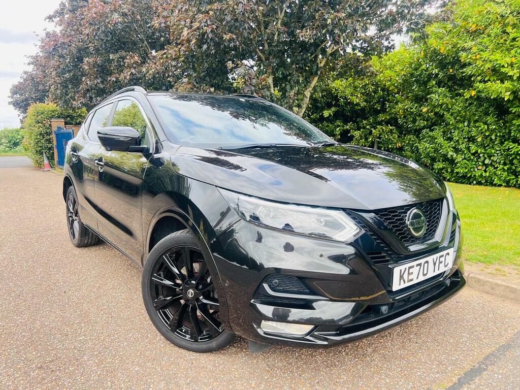 Nissan Qashqai 1.3 Dig-t N-tec Dct Euro 6 Ss KE70YFC Black #2