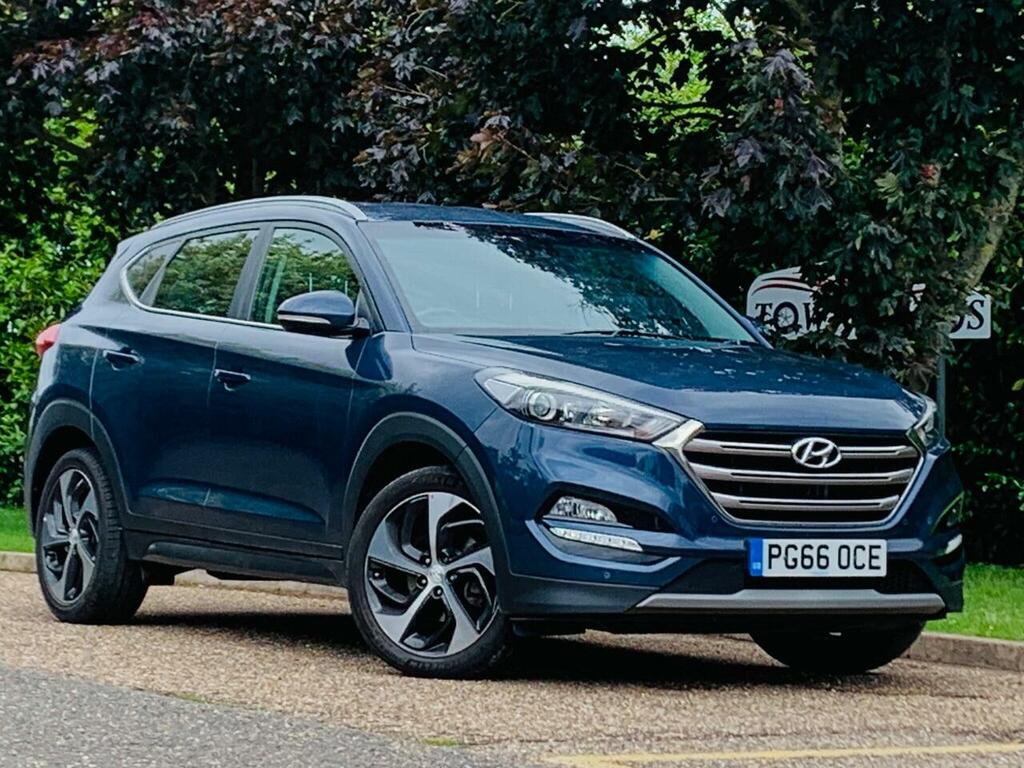 Hyundai Tucson 1.7 Crdi Blue Drive Premium Dct Euro 6 Ss Blue